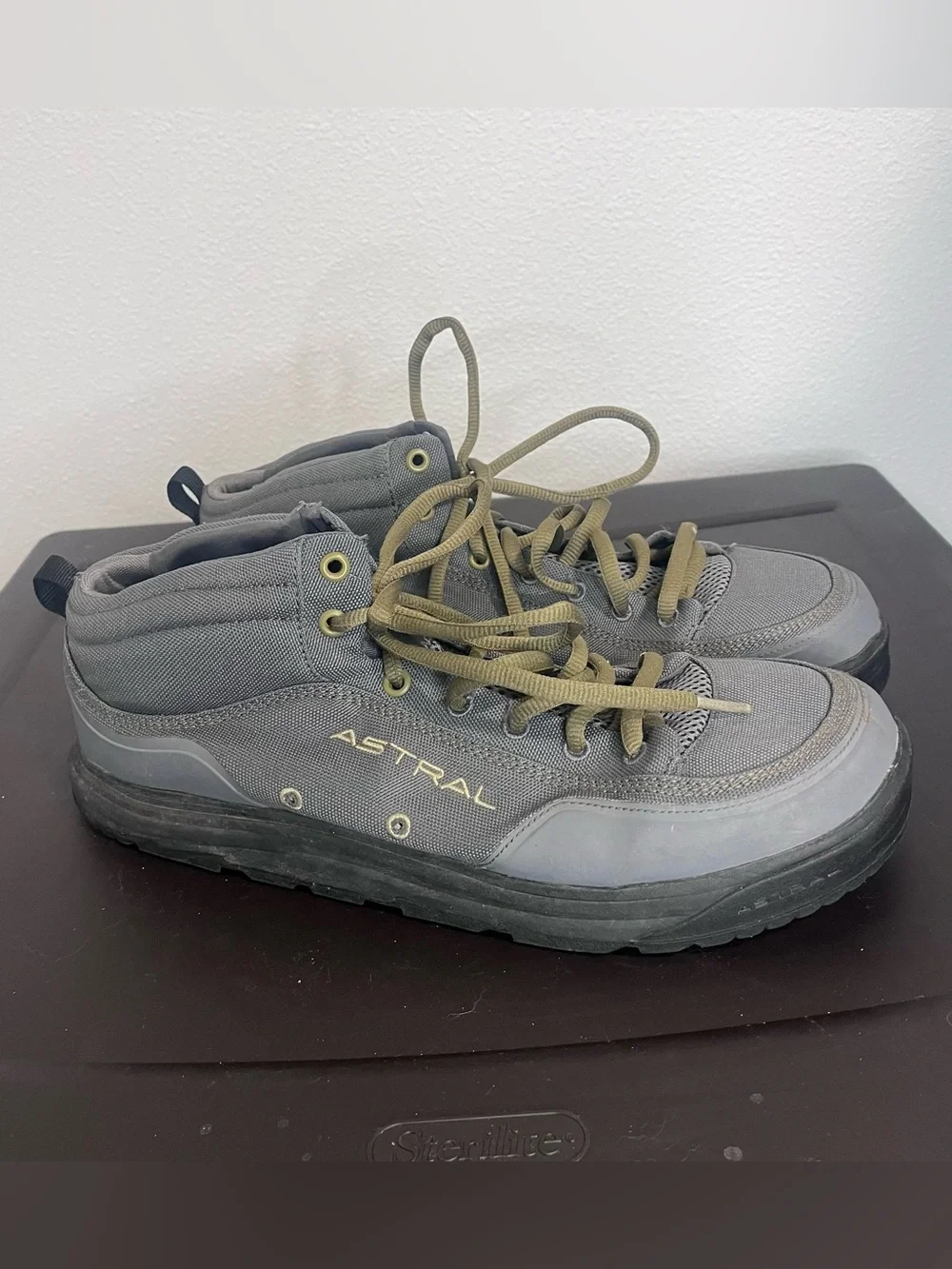 Astral Design Rassler 2.0 Water Shoes Mens 12 Gray Slate Blue Kayaking Canyoning